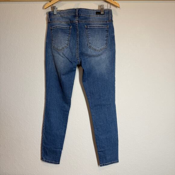 Women's KUT from the Kloth Connie Ankle Skinny Denim Blue Jeans Size 10 - Picture 8 of 8